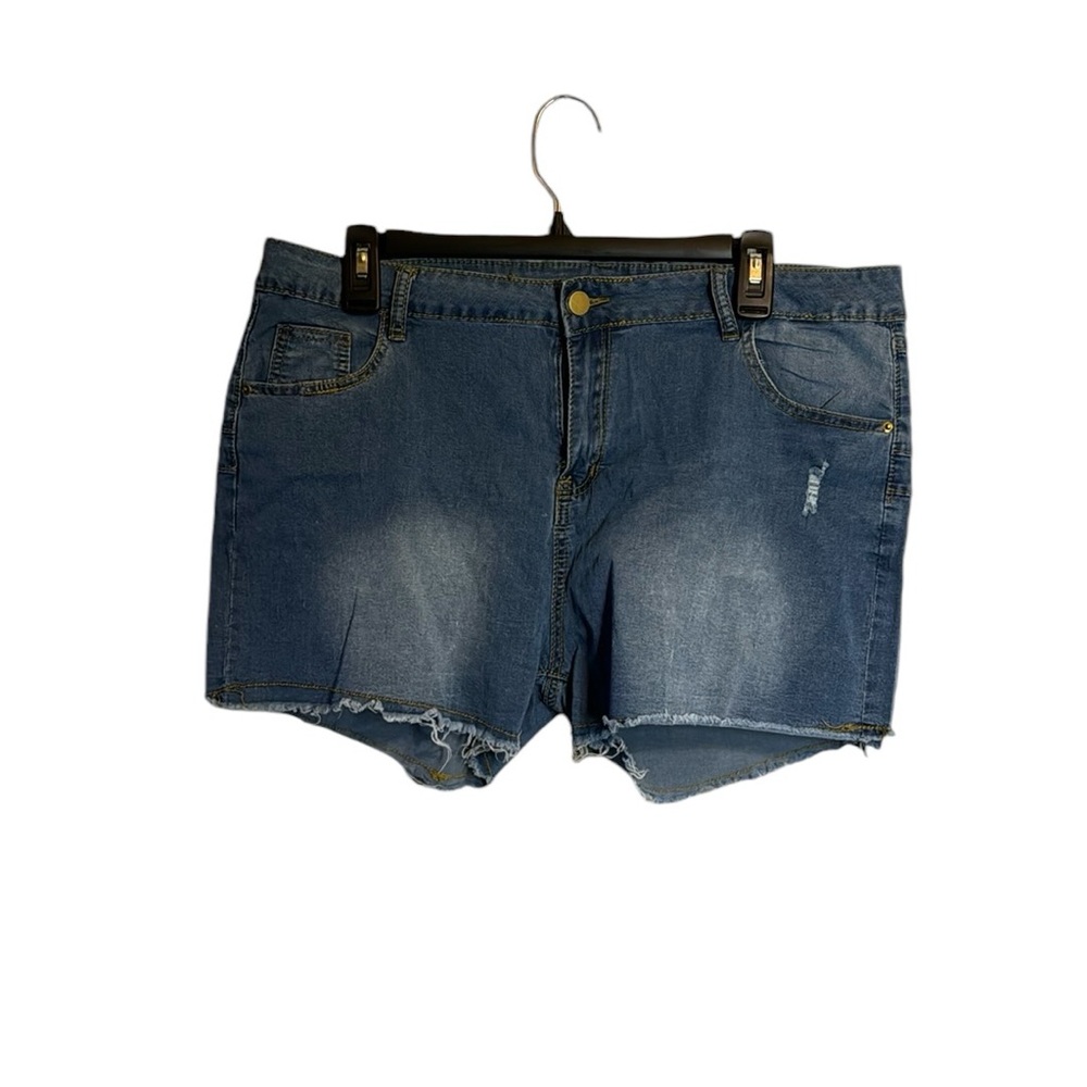 Summer staples jean cut off shorts size 14 90%polyester 10%spandex W18 R12 L3